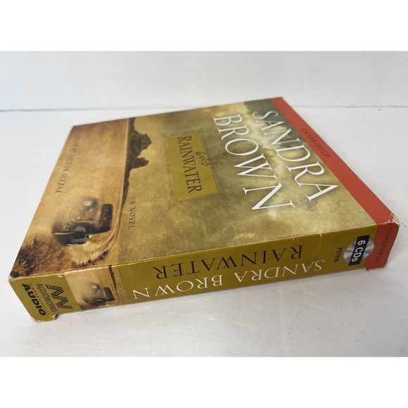 Rainwater - Sandra Brown  audio book on 6 CDs  read by Victor Slezak VG+ - Picture 3 of 8